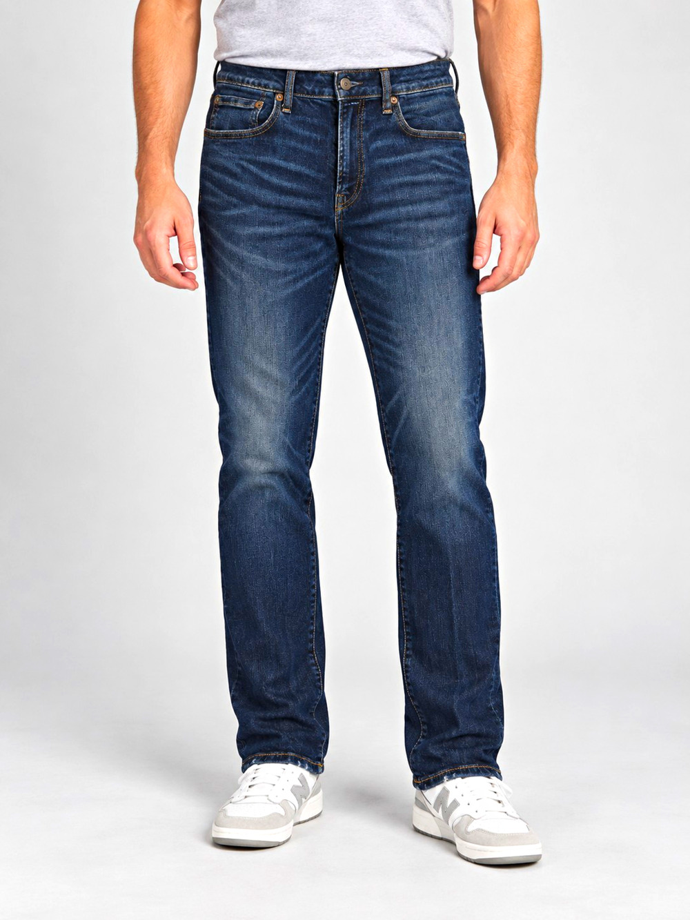 American Eagle Mens Jeans 36x32 Slim Straight Next Level Flex Dark Wash Stretch